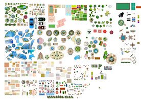 平面高清彩平素材PSD集合