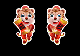 虎年门贴