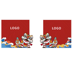 中国风舞台侧屏