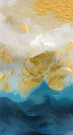 装饰画 抽象画 晶瓷画