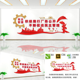 厂务公开宣传墙