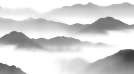 水墨山水画