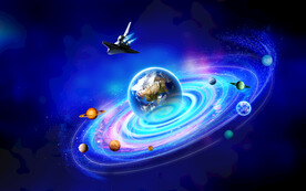 宇宙星空太阳系