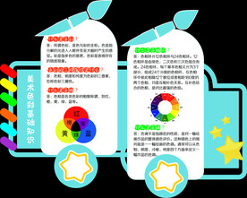 异形画室背景墙