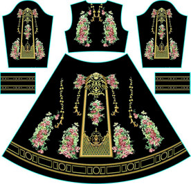 大牌  方巾  数码印花