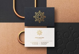 高端名片样机模板