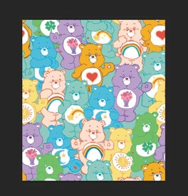 数码印花卡通熊