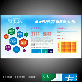 企业文化墙  