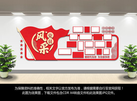 党员风采文化墙