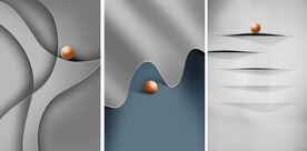 装饰画 晶瓷画 抽象画