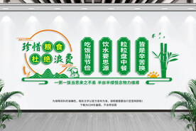 食堂文化墙