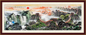 长城风景画