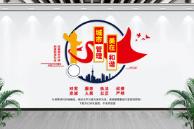 城市管理文化墙