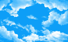 蓝天白云