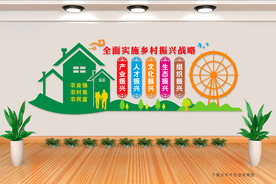 乡村振兴战略 文化墙