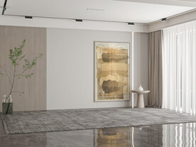 现代客厅 空间场景