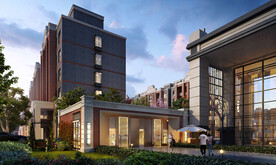 小区入口效果图