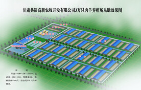 肉羊繁育基地效果图