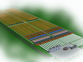 农业综合示范区建设效果图