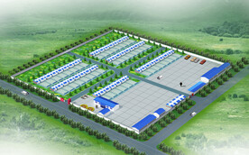 养殖场绿化效果图