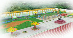 幼儿园活动场规划效果图