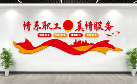 职工之家文化墙