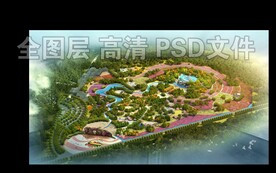 大型花海生态树林公园