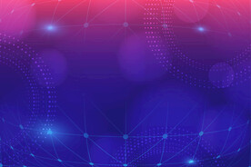 多边形科幻背景