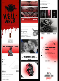 酒吧万圣节链接长图