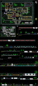 医院景观规划CAD图库