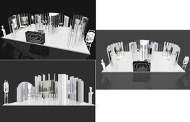 房地产玻璃展厅 深渊灯箱