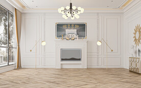 欧式客厅沙发背景墙