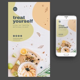 轻食主义素食沙拉海报