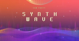 抽象波浪纹理背景展板