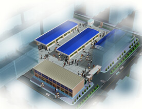 社区市场规划效果图