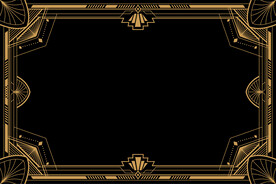 金色装饰艺术边框