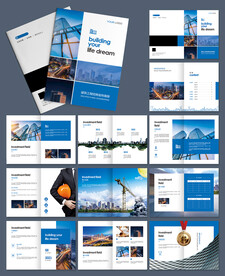 建筑公司招商宣传画册