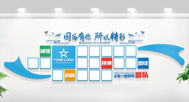 员工风采照片墙