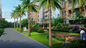 南方热带小区绿化