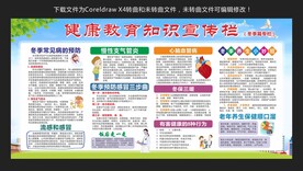 冬季健康教育知识宣传栏