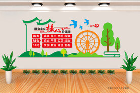 核心价值观文化墙