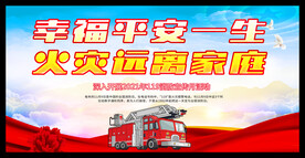 消防安全展板