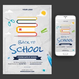 培训学校招生宣传海报