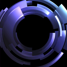 逼真机械风圆环