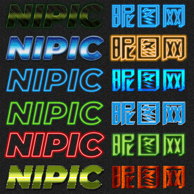 炫酷海报电影动漫卡通字体样式