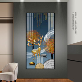 现代简约客厅卧室玄关装饰画挂画