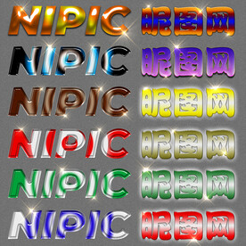 炫彩时尚个性logo样机样式