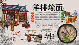 美食背景墙