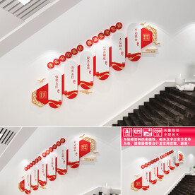 安全生产楼道文化墙