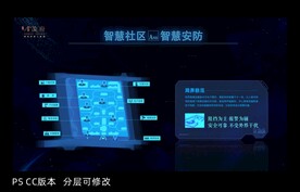 智慧社区触摸屏界面